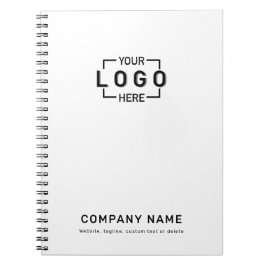 Caderno Espiral Logotipo comercial personalizado