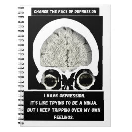 Caderno Espiral logotipo CTFOD_Ninja CTScan