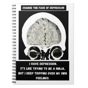 Caderno Espiral logotipo CTFOD_Ninja CTScan