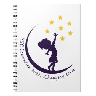 Caderno Espiral Logotipo da Convenção Estadual da Flórida