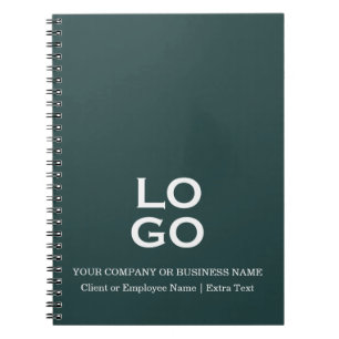 Caderno Espiral Logotipo de empresa ou empresa personalizados e li
