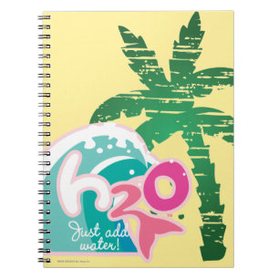 Caderno Espiral Logotipo de H2O