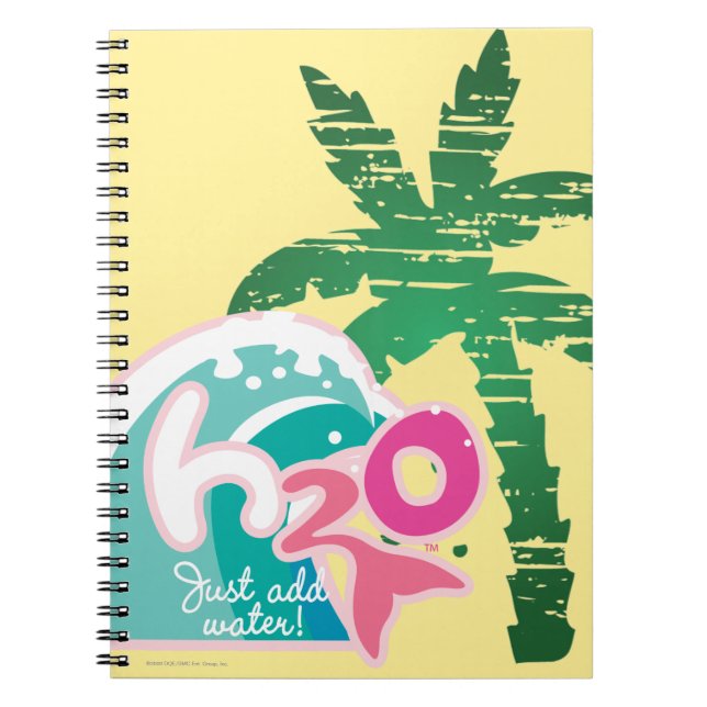 Caderno Espiral Logotipo de H2O (Frente)