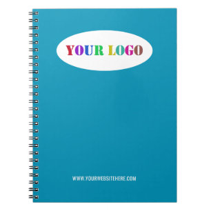 Caderno Espiral Logotipo e texto personalizados Notebook comercial