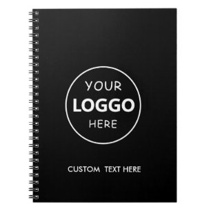 Caderno Espiral Logotipo Empresarial Personalizado profissional 