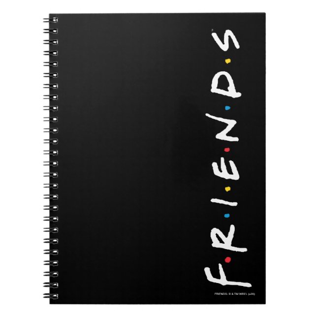 Caderno Espiral Logotipo FRIENDS™ (Frente)