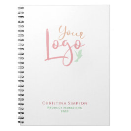 Caderno Espiral Logotipo Personalizado