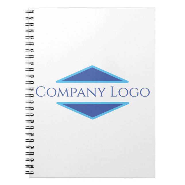 Caderno Espiral Logotipo Personalizado da Empresa (Frente)