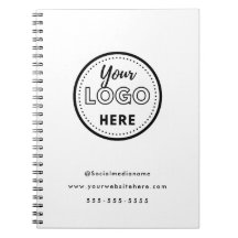 Logotipo Promocional Branco Minimalista de Marca P