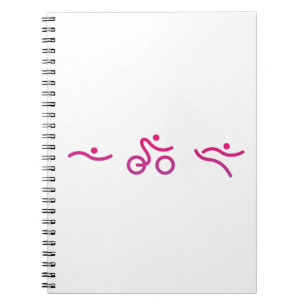 Caderno Espiral Logotipo Triathlon
