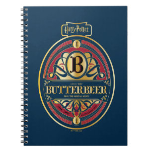 Caderno Espiral Logotipo Vertical BUTTERBEER™
