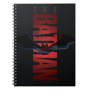 Caderno Espiral Logotipo Vertical do Batman