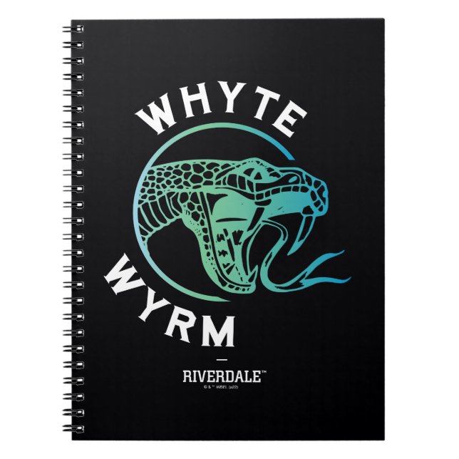 Caderno Espiral Logotipo Whyte Wyrm (Frente)