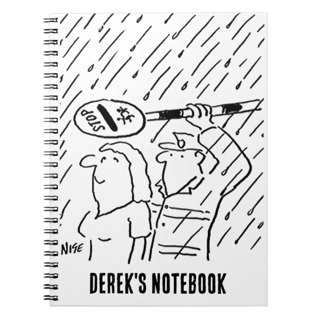 Caderno Espiral Lollipop Man é Chivalrous (Frente)