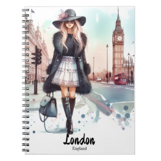 Caderno Espiral London