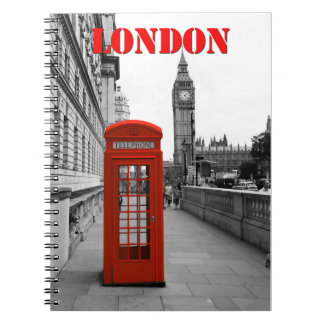 Caderno Espiral London BIG BEN
