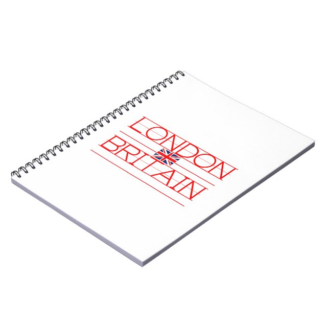 CADERNO ESPIRAL LONDON BRITAIN (Left Side)