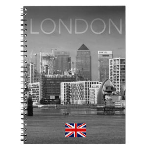 Caderno Espiral London Skyline