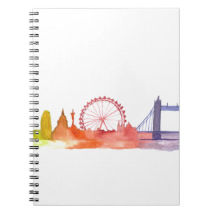 Caderno Espiral Londres Inglaterra