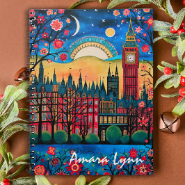 Caderno Espiral Londres - Reino Unido Excelente