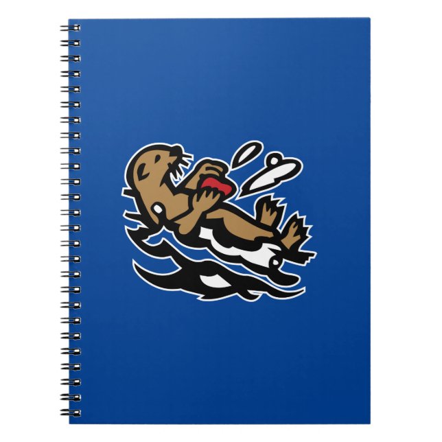 Caderno Espiral Lontra marinha (Frente)