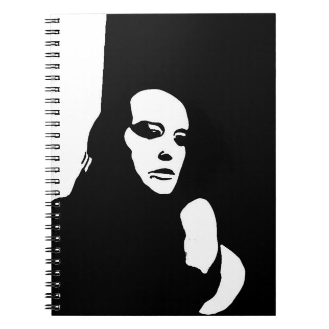 Caderno Espiral Looker para Baixo (Frente)