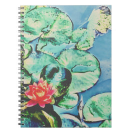 Caderno Espiral Lotus Lily Diário