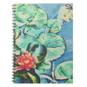 Caderno Espiral Lotus Lily Diário