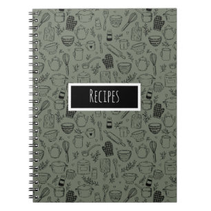Caderno Espiral Louças de cozinha