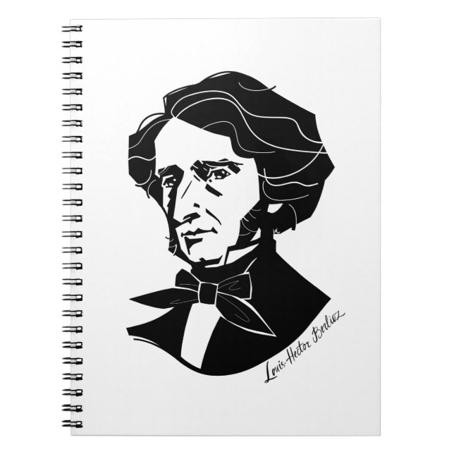 Caderno Espiral Louis-Hector Berlioz (Frente)