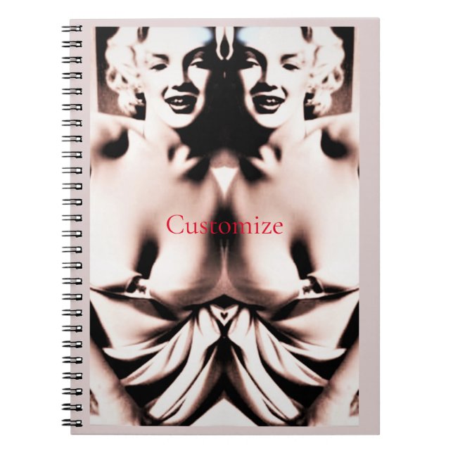 Caderno Espiral Loura Cólula Vintage - Troço (Frente)