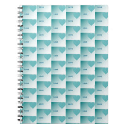 Caderno Espiral Love.