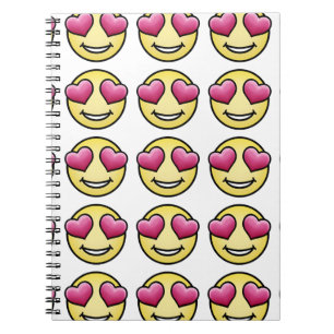 Caderno Espiral Love Emoji