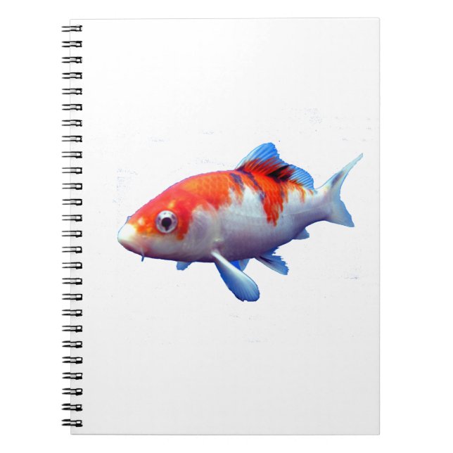 Caderno Espiral Love Orange and White Goldfish (Frente)
