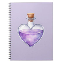 Love Potion Personalized Spiral Notebook