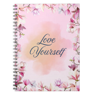 Caderno Espiral Love Yourself Elegant Notebook