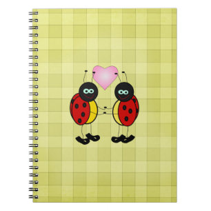 Caderno Espiral Lovebugs Picnic