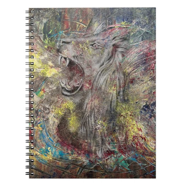 Caderno Espiral Löwe Notizblock (Frente)