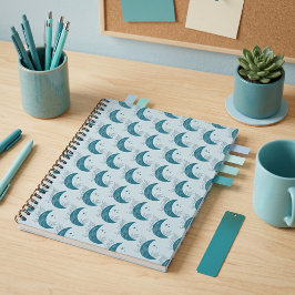 Caderno Espiral Lua