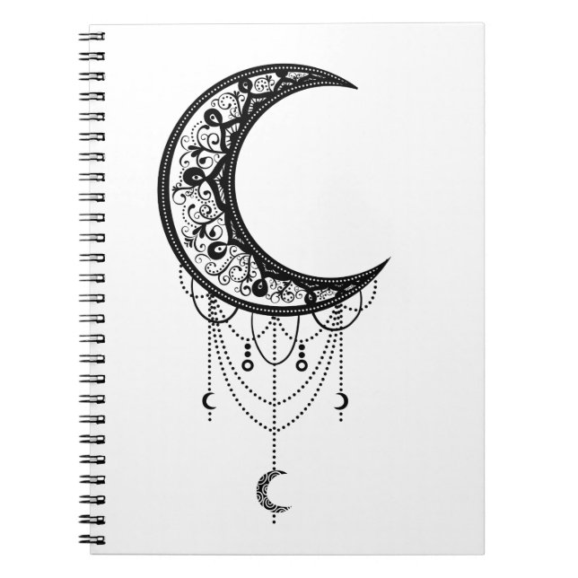 Caderno Espiral Lua (Frente)