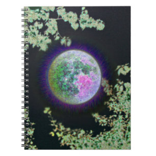 Caderno Espiral Lua cheia