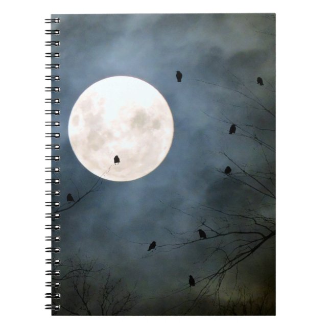 Caderno Espiral Lua cheia (Frente)