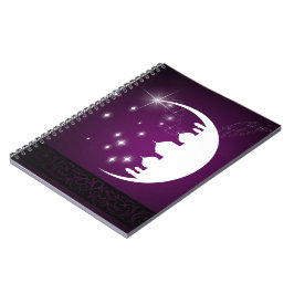 Caderno Espiral Lua com Silhueta Mesquita - Notebook