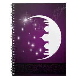 Caderno Espiral Lua com Silhueta Mesquita - Notebook