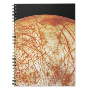 Caderno Espiral Lua Europa de Júpiter