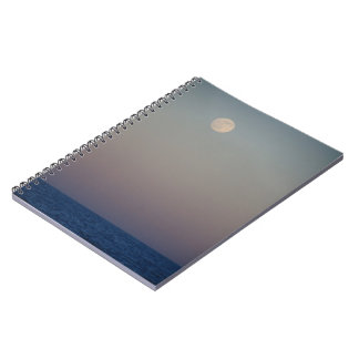 Caderno Espiral Lua Sobe Sobre O Notebook Ocean 4687