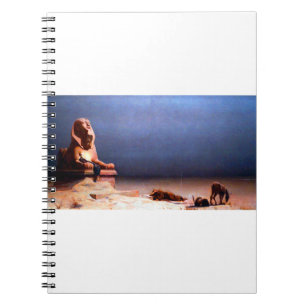 Caderno Espiral Luc Olivier Merson Rest no voo para o Egito