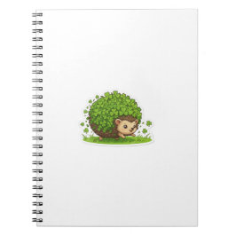 Caderno Espiral Lucky Hedgehog St.Patrick's Day