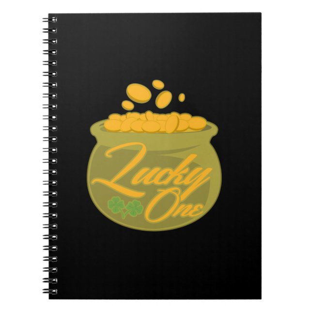Caderno Espiral Lucky One (Frente)