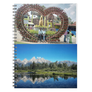 Caderno Espiral lugar encantador